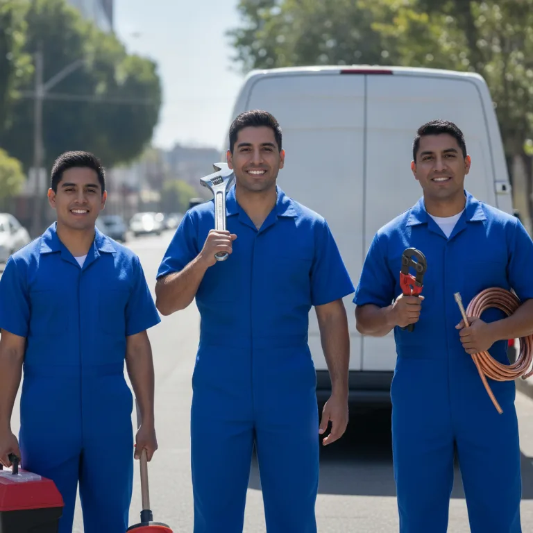 Canalizador equipe em Cidade Ocidental
